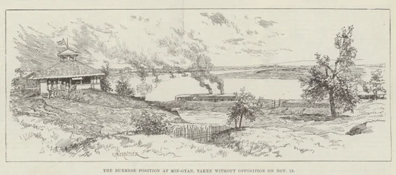 Stanowisko Birmy w Min-Gyan, przyjęte bez sprzeciwu 25 listopada